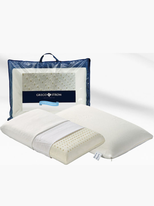 Greco Strom Standard Kopfkissen Latex 40x60x14cm