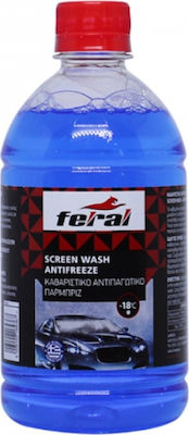 Feral Liquid Cleaning for Windows with Scent Lemon Καθαριστικό Αντιπαγωτικό Παρμπρίζ 500ml