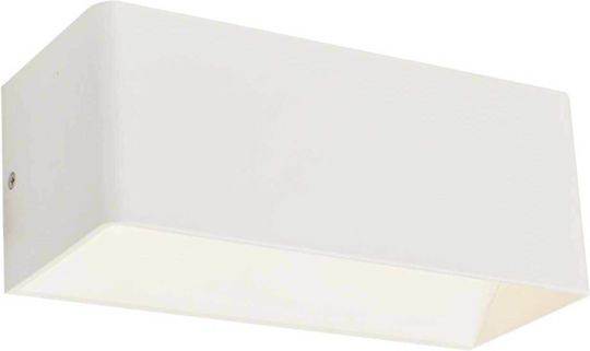 Aca Nephele Classic Lamp Wall with Integrated LED and Natural White Light 25x10x10cm