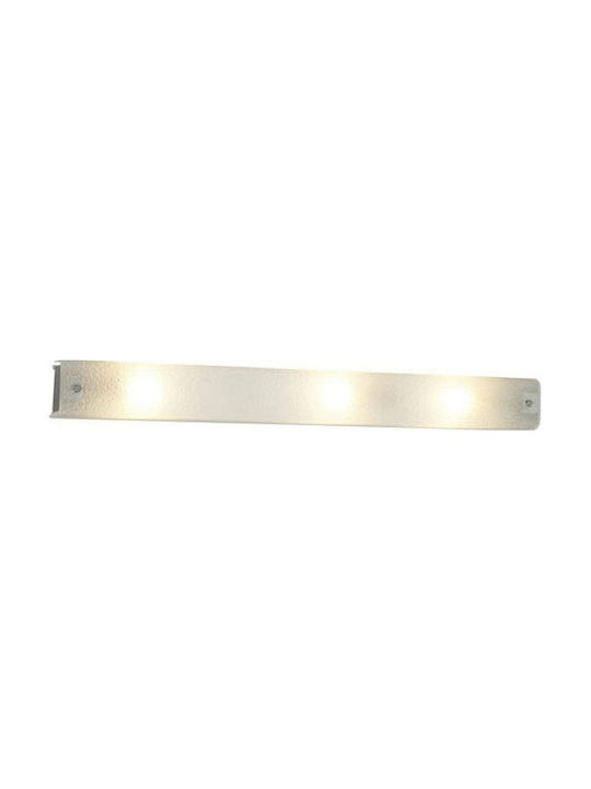 Aca Modern Wall Lamp with Socket E14 White Width 60cm