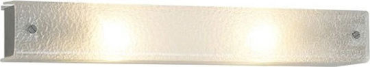 Aca Aegean Modern Lamp Wall with Socket E14 White 40x7x40cm