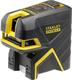 Stanley Fatmax Linear Laser-Wasserwaage Roter Strahl mit Arbeitsbereich 15m