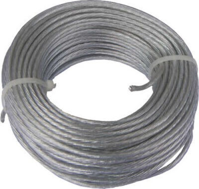 Φ4 Wire rope with plastic coating 25m (24830)