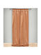 La Maison Blanche Curtain with Pencil Pleat Orange 145x300cm