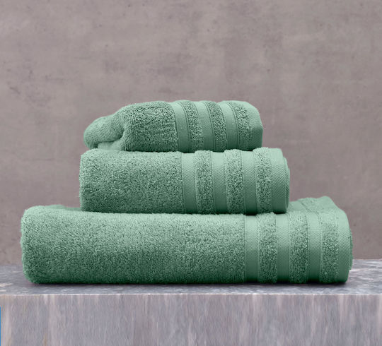 Rythmos Facecloth Lagoon 50x90cm 03 Green Weight 470gr/m²