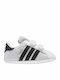 adidas Βρεφικά Sneakers Αγκαλιάς Λευκά Superstar