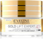 Eveline Gold Lift Expert 40+ Αnti-aging 24h Day/Night Cream Suitable for All Skin Types 50ml