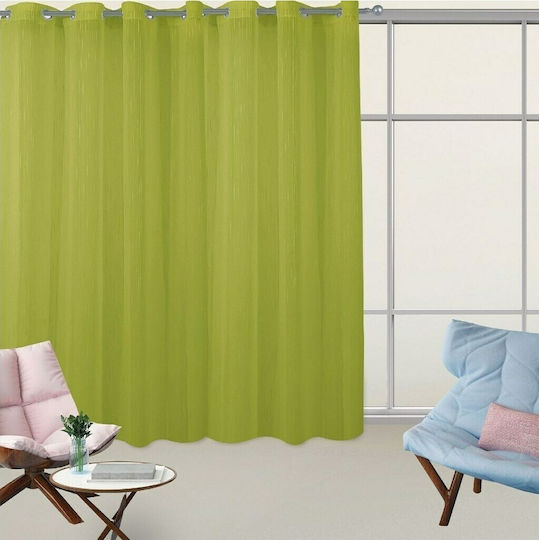 Das Home Vorhang mit Grommets 2046 Grüne 300x280cm
