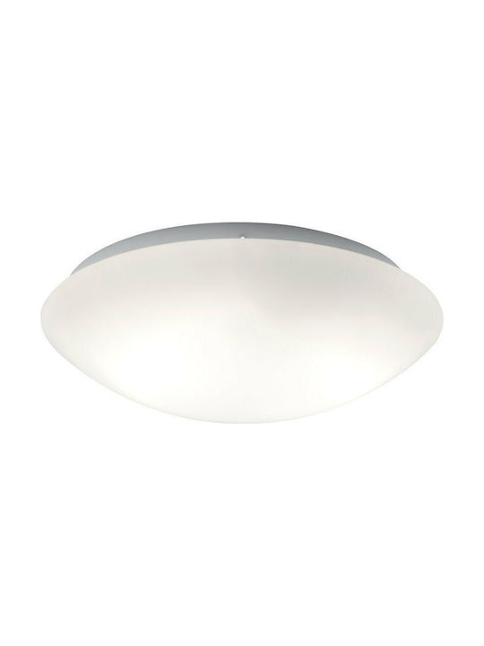 Viokef Disk Classic Metal Ceiling Light with Socket E27 25pcs White