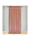 La Maison Blanche Curtain with Pencil Pleat 702202426 Red 145x290cm