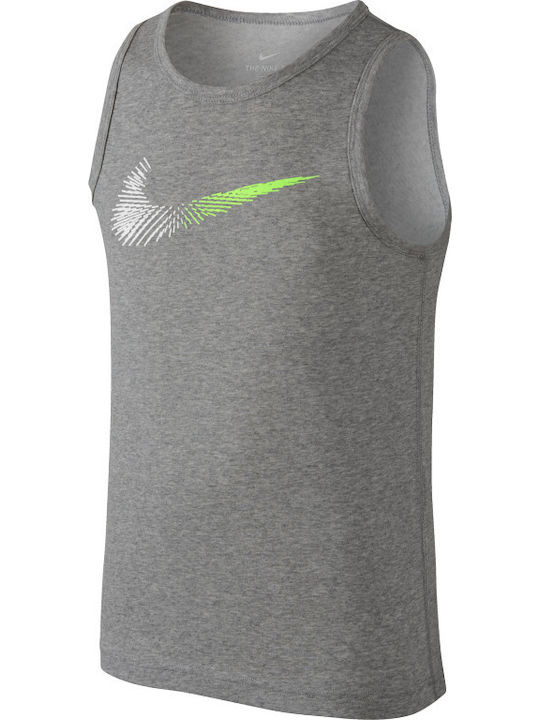 Nike Kids Blouse Sleeveless Gray Dry