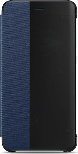Huawei Smart View Книга Изкуствена кожа Син (Huawei P10 Lite)