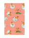 Disney Kids Tab Top Curtain Bambi 33 Orange 140x290cm