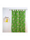 Disney Kids Tab Top Curtain Charming 45 Green 140x290cm