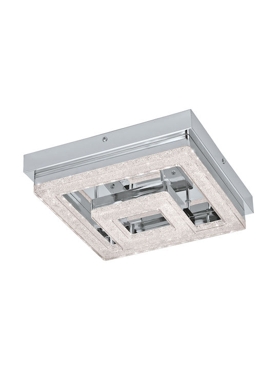 Eglo Fradelo Modernă Metalică Plafonieră de tavan cu LED Integrat 26buc Argint