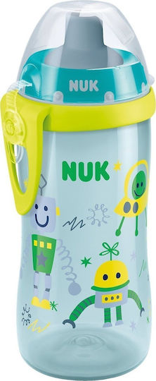 Nuk Baby & Toddler Cups Flexi Cup Soft made of Plastic Blue 1pcs 300ml for 18m+m+