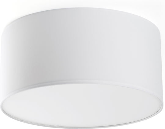 Faro Barcelona Seven Deckenleuchte 40cm Weiß mit Fassung E27