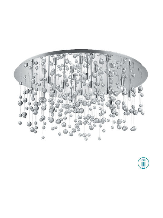 Ideal Lux Neve PL15 Modern Metal Ceiling Light ...