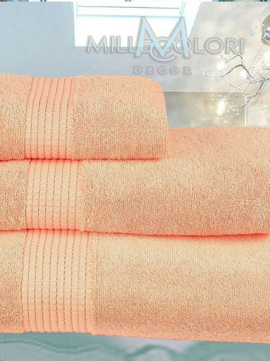 Mc Decor Πετσέτα Χεριών Extra Soft Coral 30x50εκ. Κοραλί Βάρους 600gr/m²