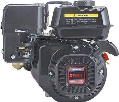 Loncin G270F/U Gasoline Engine 4 Stroke 270cc 8.2hp Maximum Revolutions 3600rpm Horizontal Axis with Keyway
