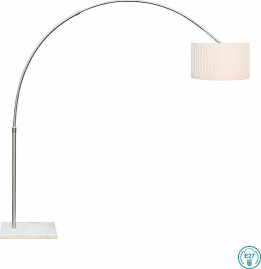 Globo Lighting La Nube Φωτιστικό Δαπέδου Υ203xΜ20εκ. με Ντουί για Λαμπτήρα E27 Ασημί