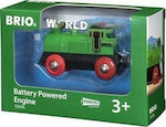 Brio Toys Powered Engine Влакче от Дърво за 3++ Години