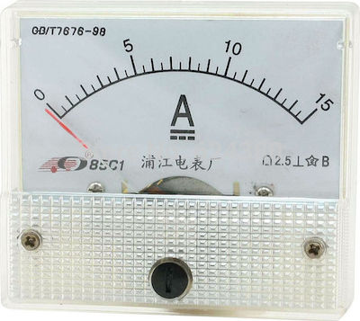 Ampere meter analog DC 0-15A