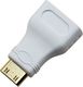 Raspberry Pi Μετατροπέας HDMI male σε mini HDMI female Λευκό 1τμχ