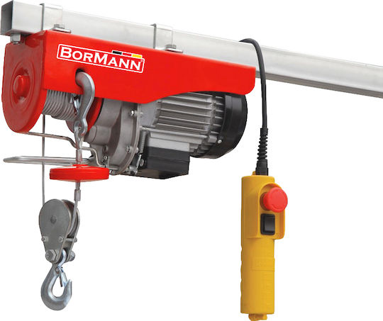 Bormann Palan electric BPA6000 pentru o Încărcătură cu Greutate de până la 300kg în Culorea Roșu