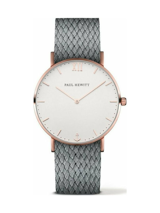 Women's Watch 36mm Battery with Silver Leather Strap