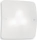 Ideal Lux Celine PL4 Classic Glass Ceiling Light with Socket E27 49pcs White