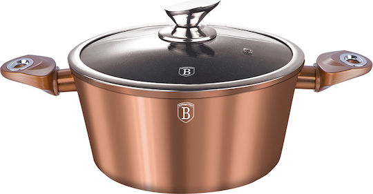 Berlinger Haus Metallic Line Βαθιά 4lt / 24cm Rose Gold