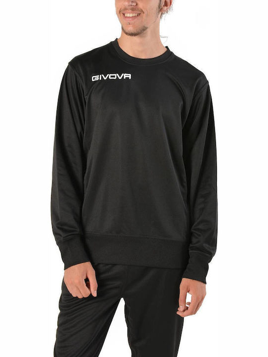 Givova Maglia G/collo Суитшърт Черен