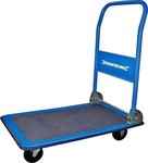 Silverline Platform Trolley -1 Foldable for Weight Load up to 150kg Blue