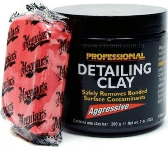 Meguiar's Πηλός Καθαρισμού για Αμάξωμα Mirror Glaze Detailing Clay 200gr