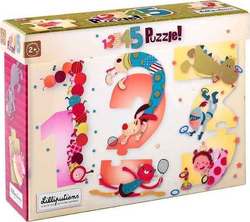 Kids Puzzle Puzzle Numbers for 2+ years+ Years 6pcs Lilliputiens
