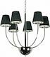 Zaros SD685 Chandelier Lampshade 6xE14 Black 67cm SD685