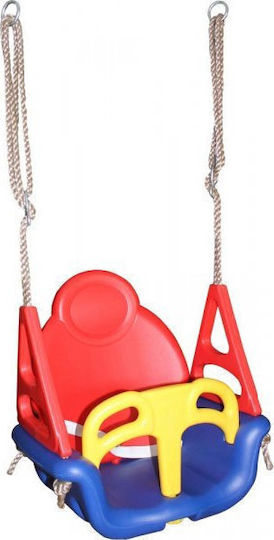 Campus Plastic with Protector and Seatbelt Swing 200x34x49cm for 6+ months Multicolour