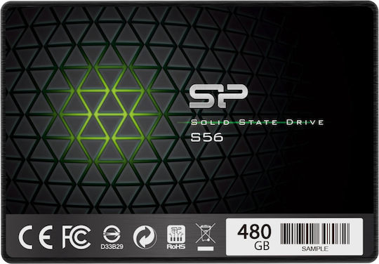 Silicon Power Slim S56 SSD 240GB Тип 2.5'' С Връзка SATA III SP240GBSS3S56B25