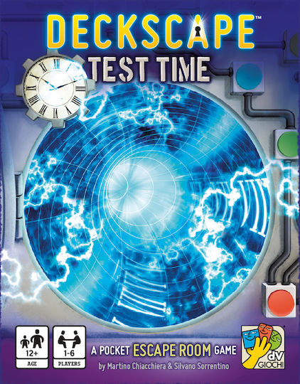 Настолна игра Deckscape Test Time Dvgi за 1-6 играчи 12+ години (EN) Da Vinci Games