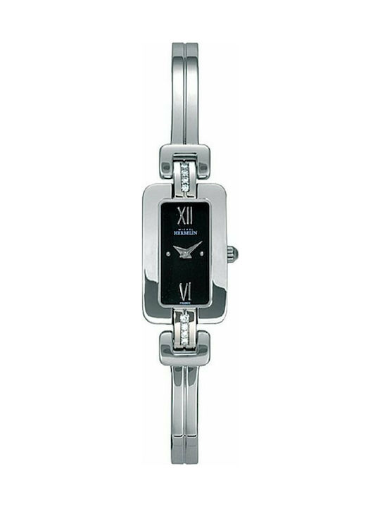 Michel Herbelin Watch with Silver Metal Bracelet