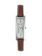 Michel Herbelin Watch with Brown Leather Strap