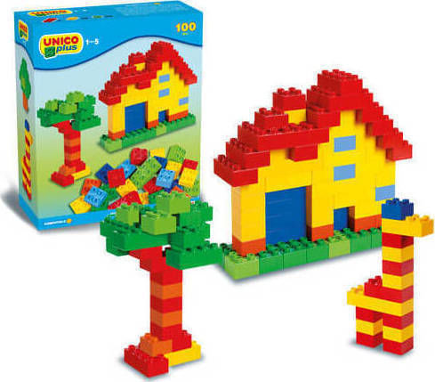 Androni Giocattoli Blocks Unico Plus for 1.5-5 years old Years 100pcs