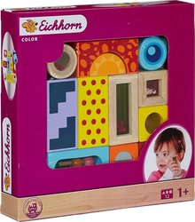 Eichhorn Building Blocks für 1+ Jahr 12Stück Eichhorn Building Blocks für 1+ Jahr 12Stück
