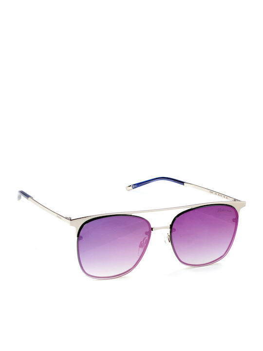Ana Hickmann Women's Sunglasses with Silver Met...