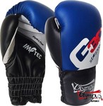 Olympus Sport Hydra Flow Leather Boxing Competition Gloves Blue