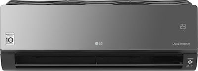 LG Art Cool Mirror AM18BP Κλιματιστικό Inverter 18000 BTU A++/A+ με Ιονιστή και WiFi Black