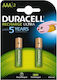 Duracell Recharge Ultra Rechargeable Battery AAA Ni-MH 850mAh 1.2V 2pcs