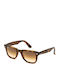 Ray Ban Wayfarer Ease Sunglasses with Brown Tartaruga Plastic Frame and Brown Gradient Lens RB4340 710/51