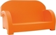 DVN170 Zweisitziges Sofa Außenbereich aus Polypropylen 165x88x94cm